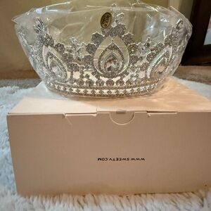 Silver Crystal Tiara